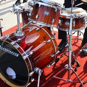 red ludwig drum-set